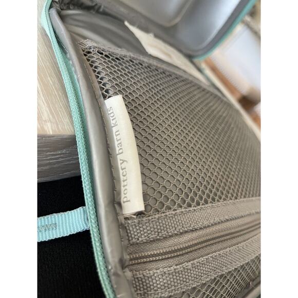 Pottery Barn Kids Mackenzie Pink Rainbow Glow in Dark Lunch‎ Box Mono “Chandler” - Picture 8 of 8